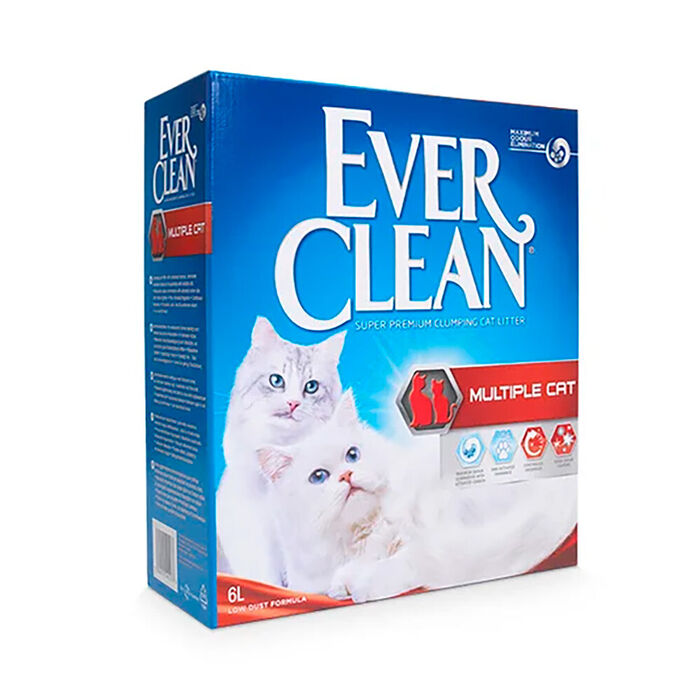 Ever Clean Multiple Cat - Areia Aglomerante