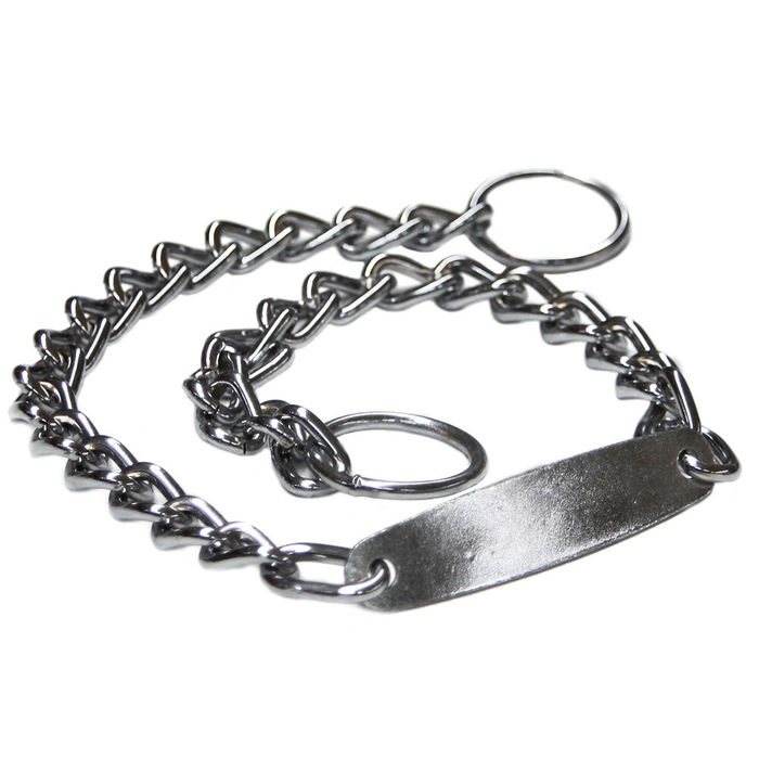 Estrangulador com Placa para Cães
