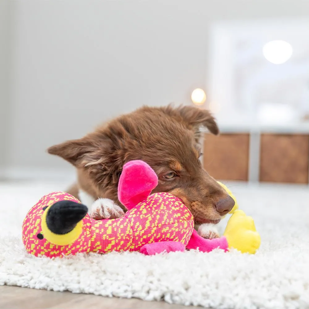 Flamingo em Peluche com Som para Cães - Trixie