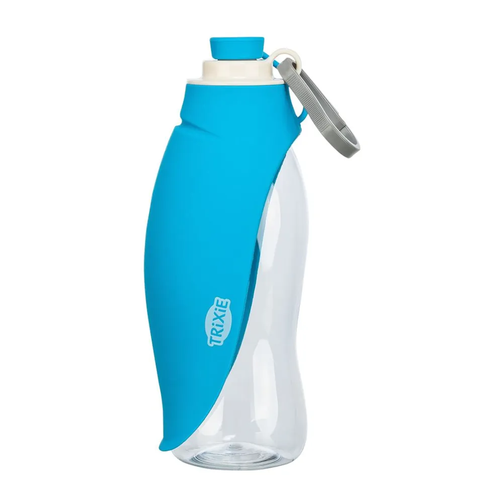 Garrafa Portátil com Bebedouro em Silicone - Trixie