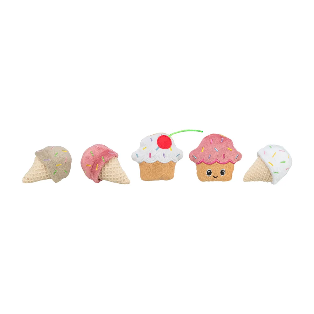 Gelados e Cupcakes em Peluche com Catnip para Gatos - Trixie