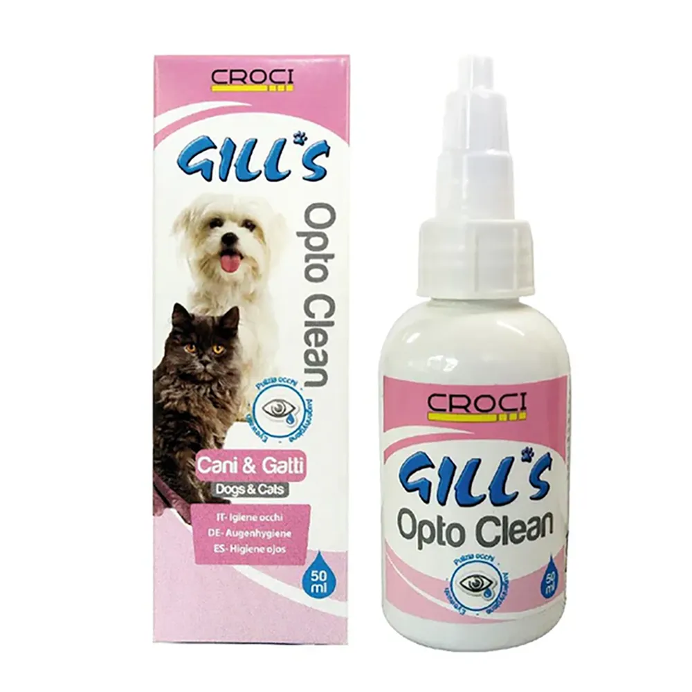 Gill`s - Opto-Clean Limpeza de Olhos para Cães e Gatos