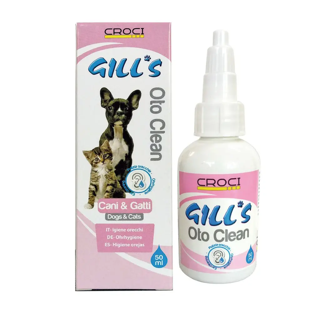 Gill`s - Oto-Clean Limpeza de Ouvidos para Cães e Gatos