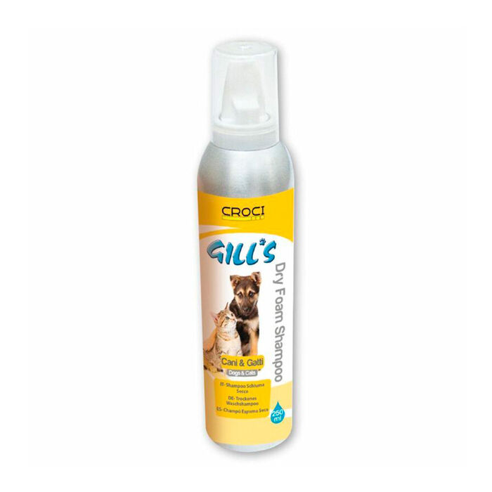 Gill`s - Champô Seco em Espuma para Cães e Gatos