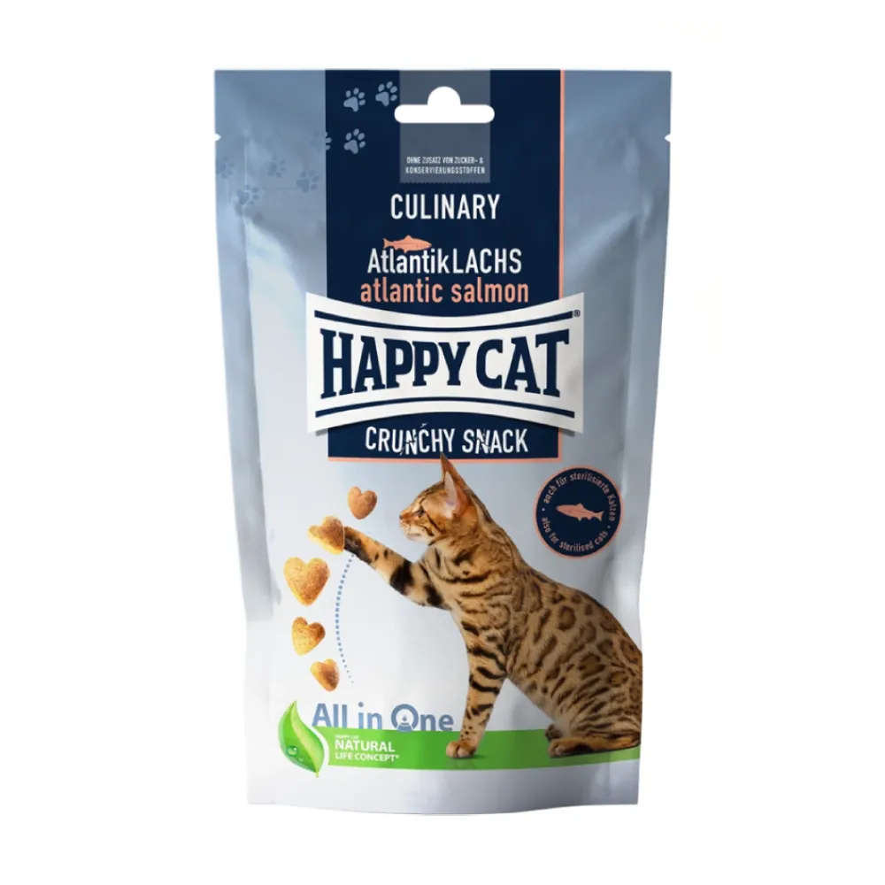 Happy Cat Culinary Crunchy Snack Atlantic Salmon