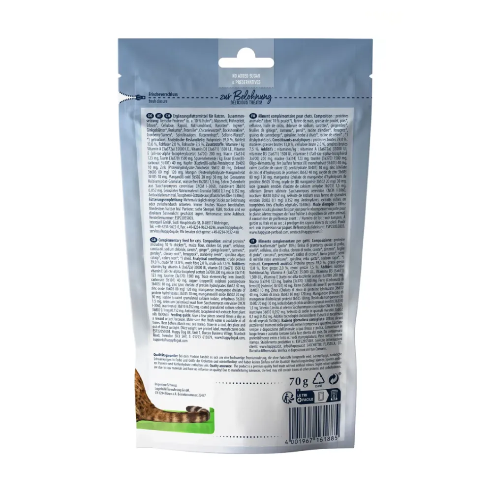 Happy Cat Culinary Crunchy Snack Farm Poultry