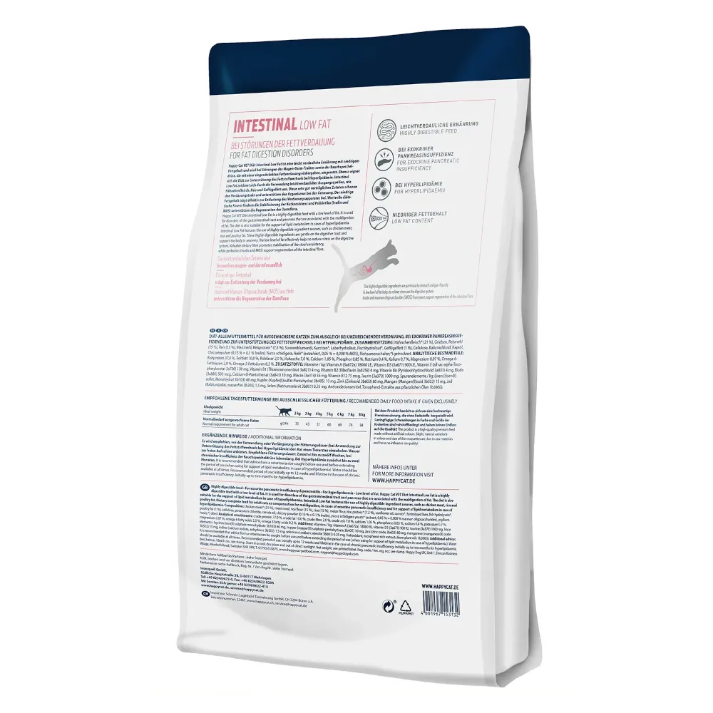 Happy Cat Vet Intestinal Low Fat