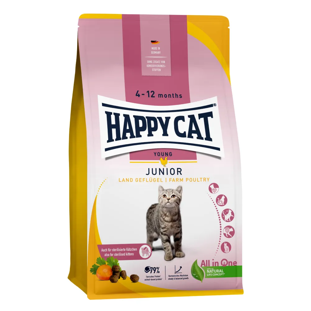 Happy Cat Young Junior - Frango do Campo