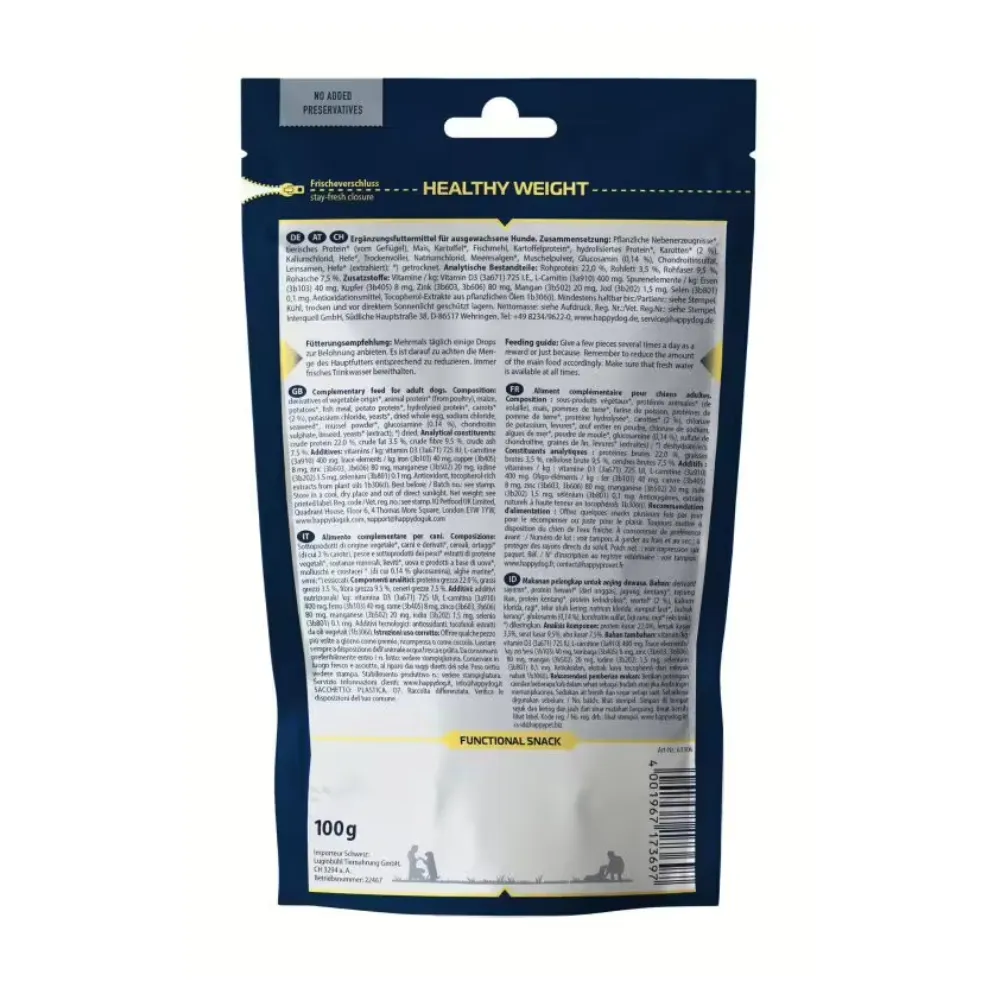 Happy Dog Care Snack Healthy Weight