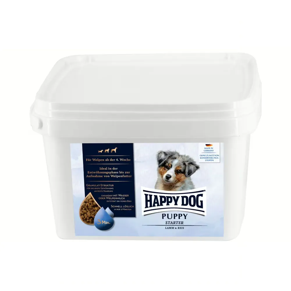 Happy Dog Puppy Starter - Borrego e Arroz