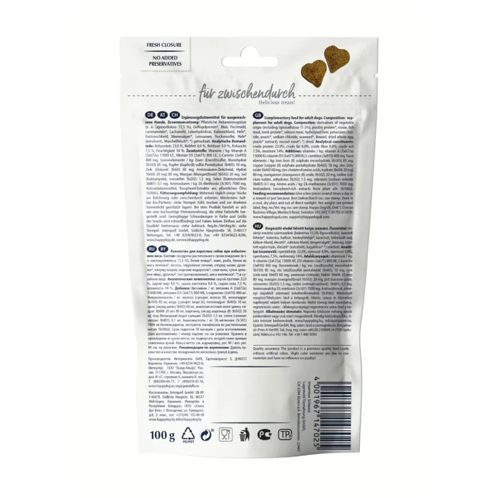 Happy Dog Vet Snack Weight Control