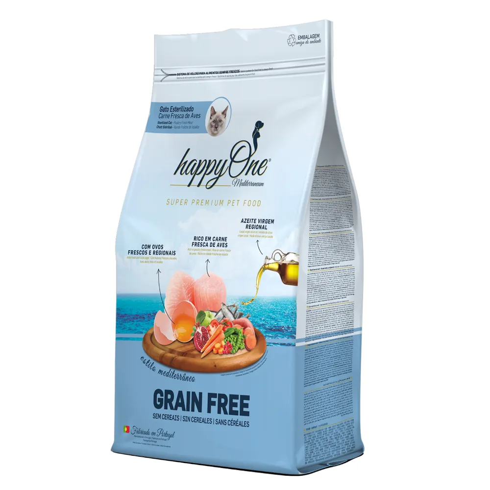 HappyOne Mediterraneum Gato Adulto Esterilizado