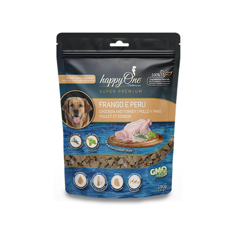 HappyOne Mediterraneum Snacks - Frango e Perú