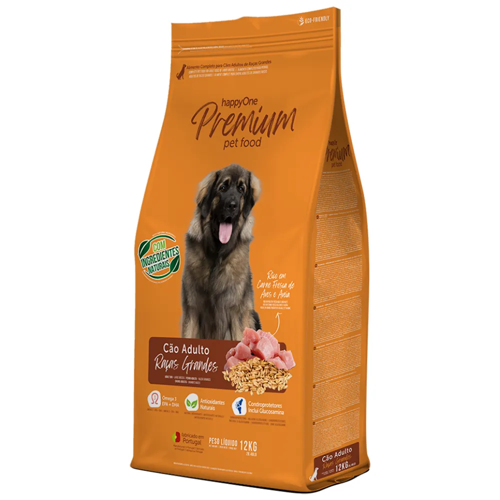 HappyOne Premium Cão Adulto - Raças Grandes