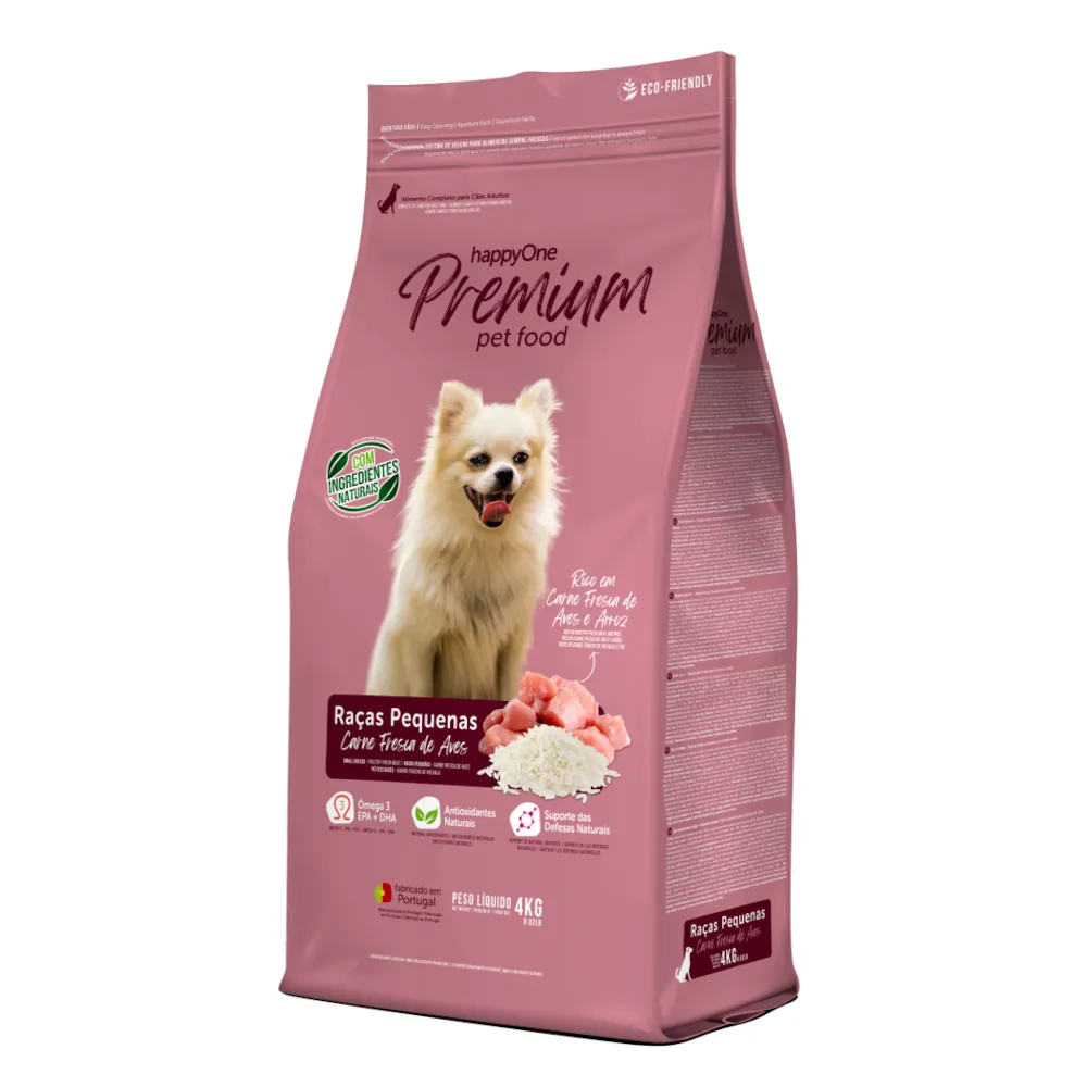 HappyOne Premium Cão Adulto - Raças Pequenas