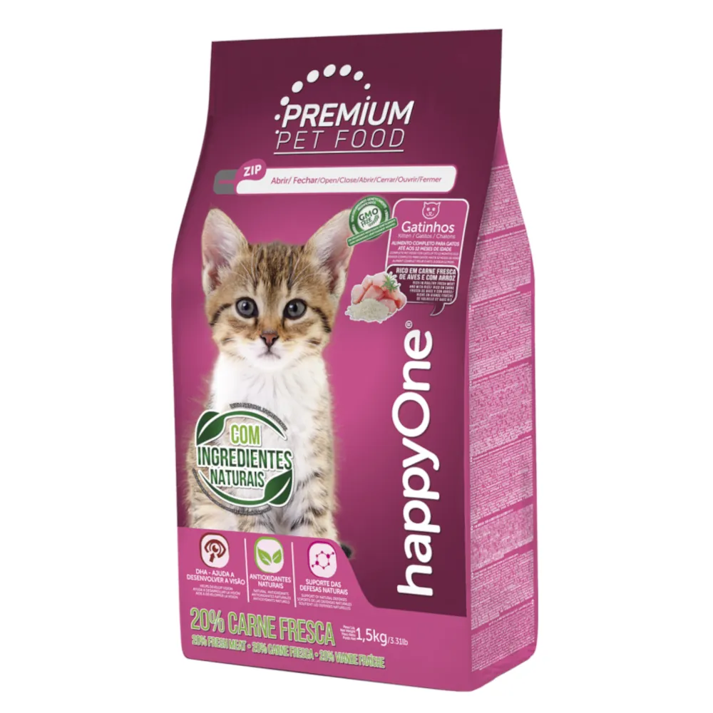 HappyOne Premium Gatinhos - Carne Fresca