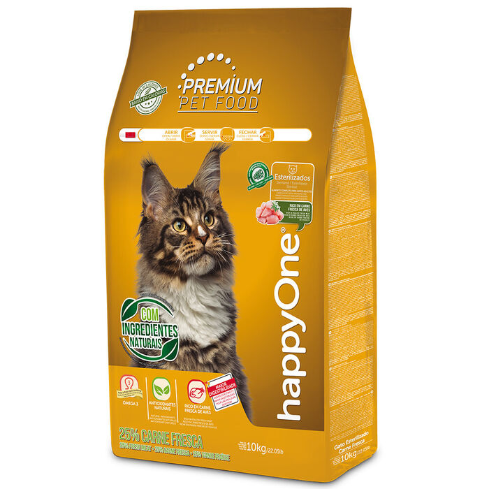 HappyOne Premium Gato Esterilizado - Carne Fresca