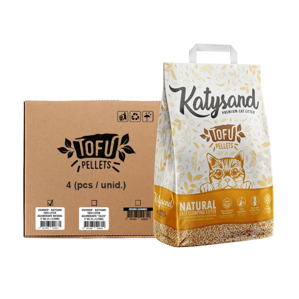 Katysand Tofu - Areia Aglomerante Biodegradável