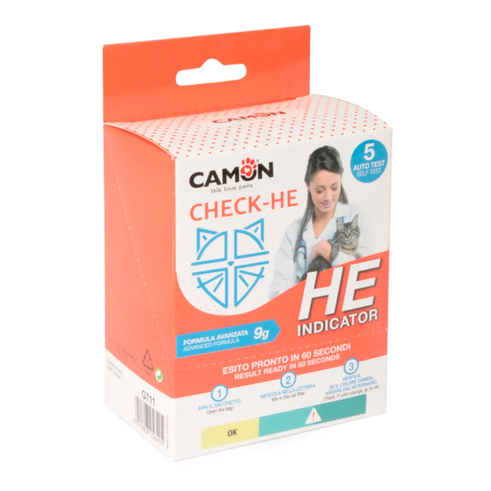 Kit Diagnóstico Check-He para Gatos - Camon