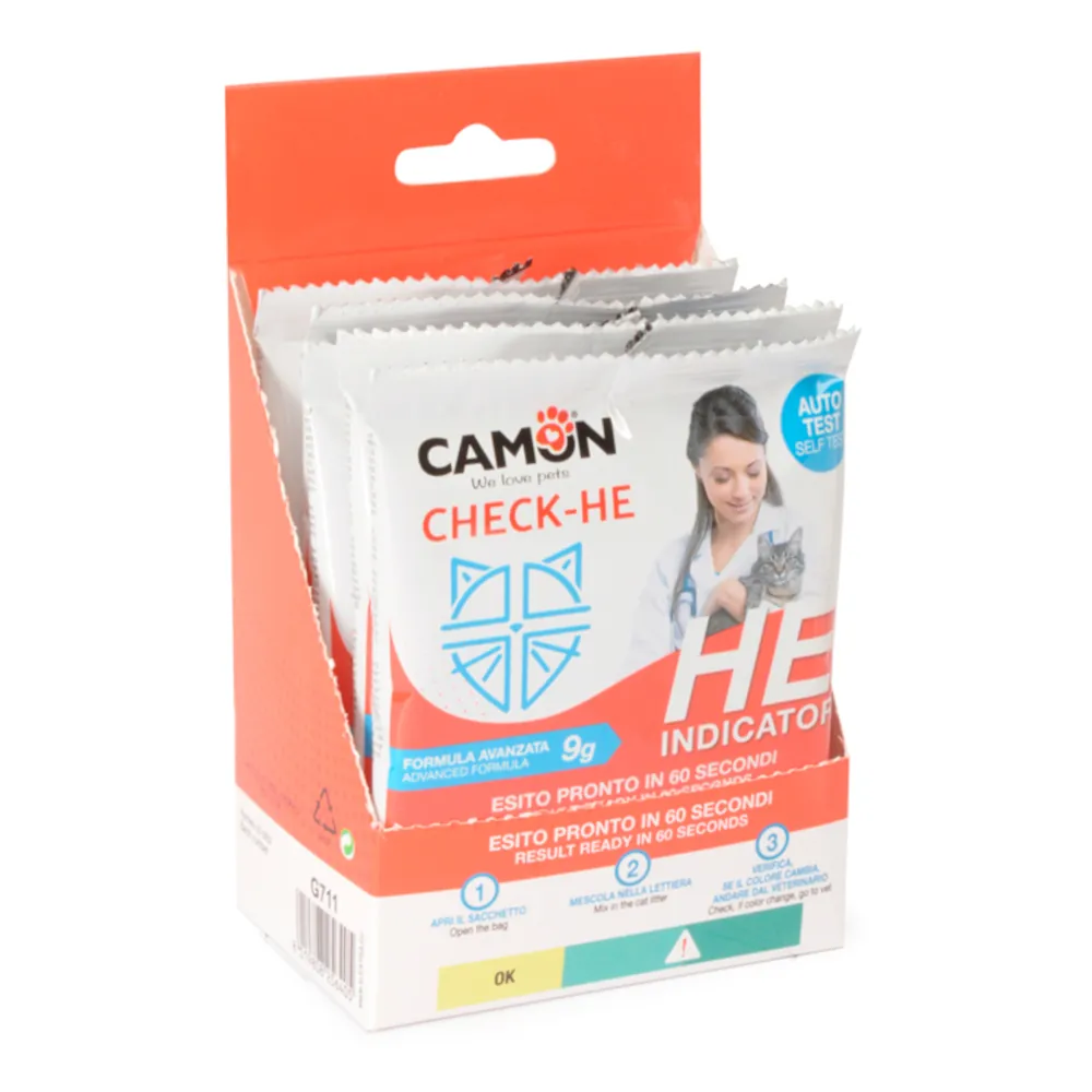 Kit Diagnóstico Check-He para Gatos - Camon