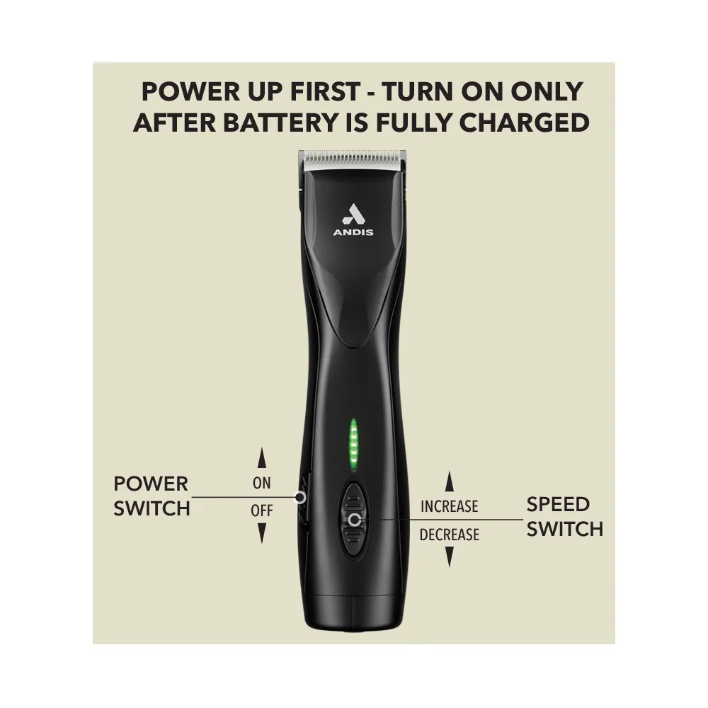 Máquina Tosquia Andis DBLC-2 Pulse ZR Li Vet Pack