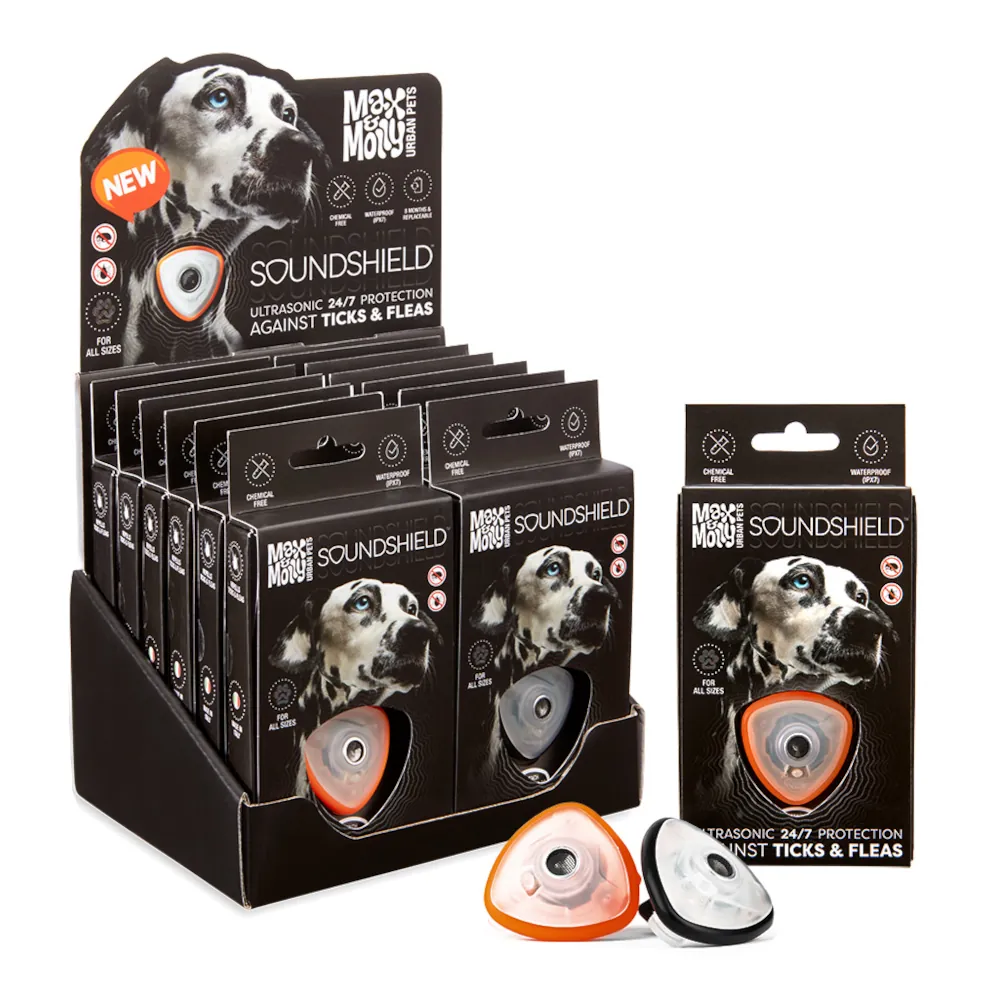 Repelente Ultrassónico de Pulgas e Carraças para Cães - Max & Molly