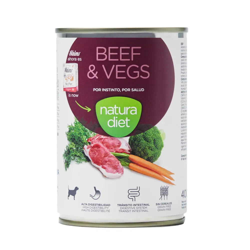 Natura Diet Dog Beef & Vegs