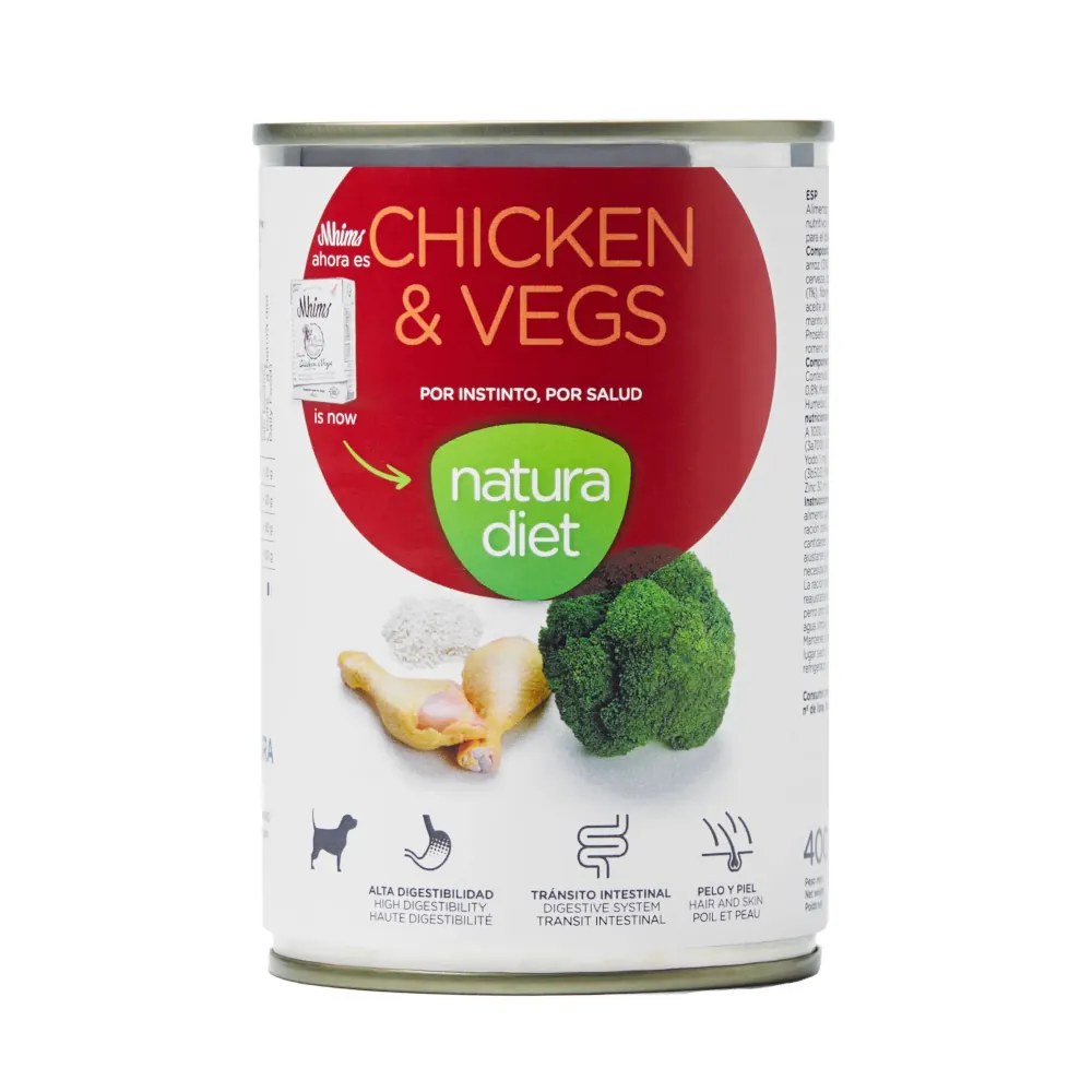 Natura Diet Dog Chicken & Vegs