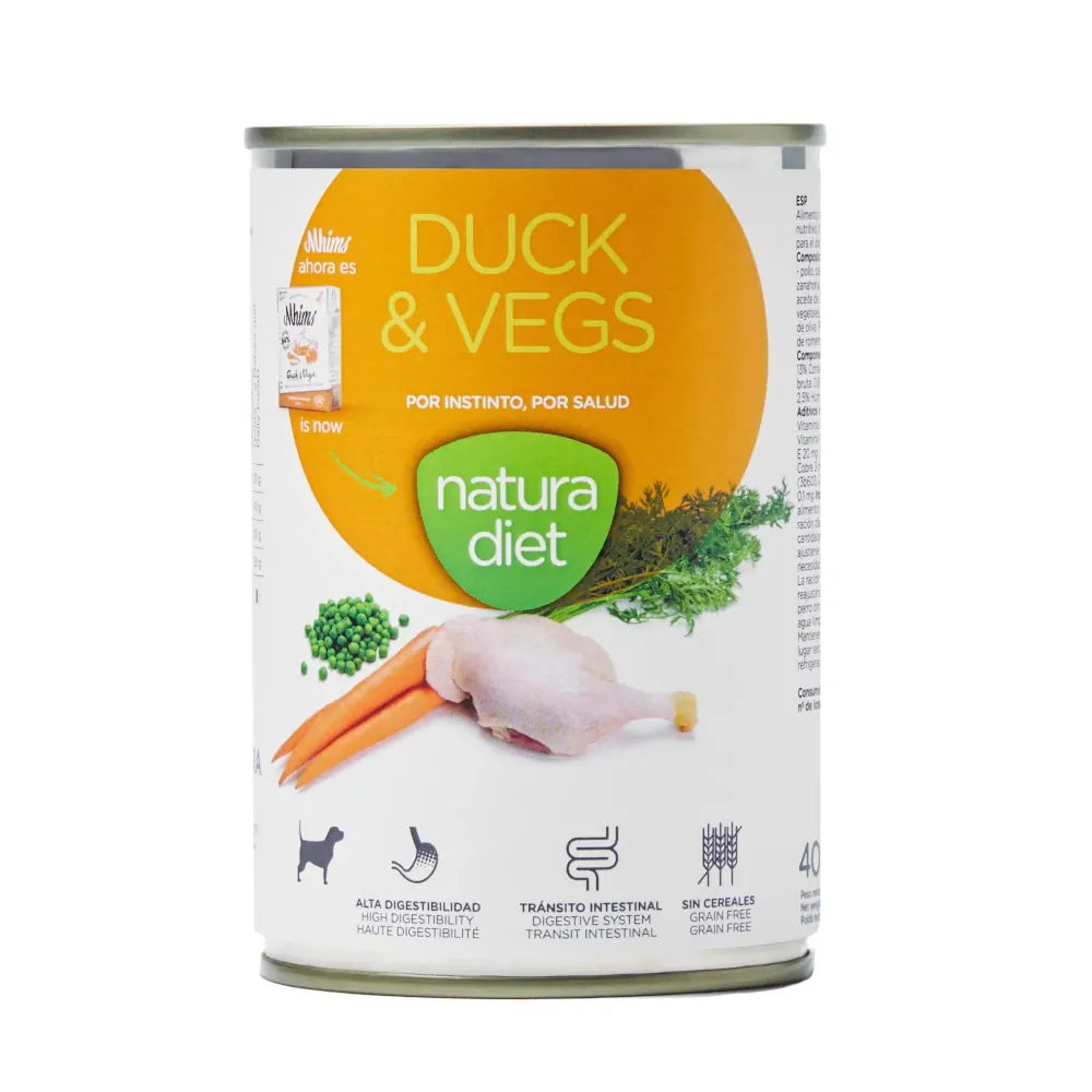 Natura Diet Dog Duck & Vegs
