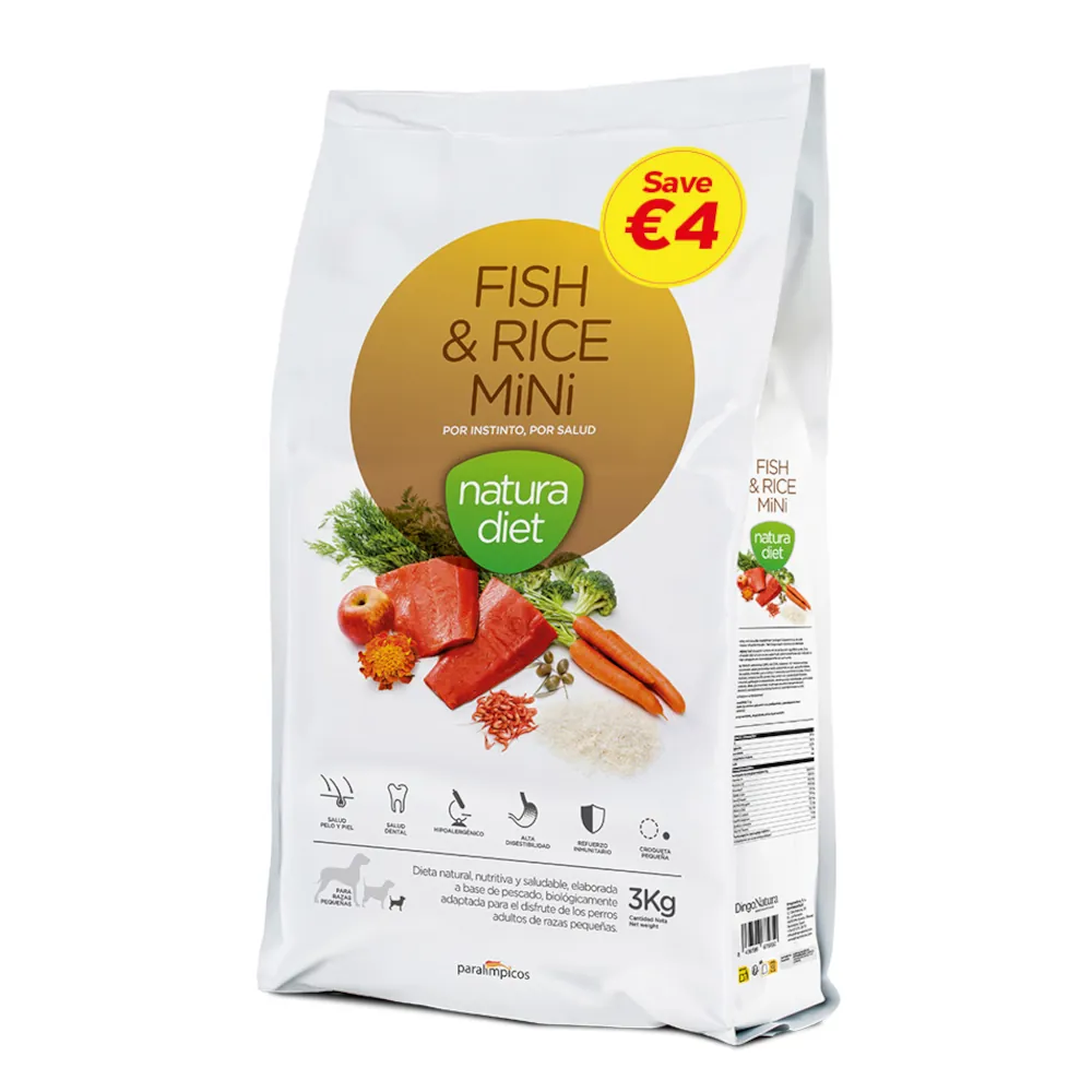 Natura Diet Fish & Rice Mini