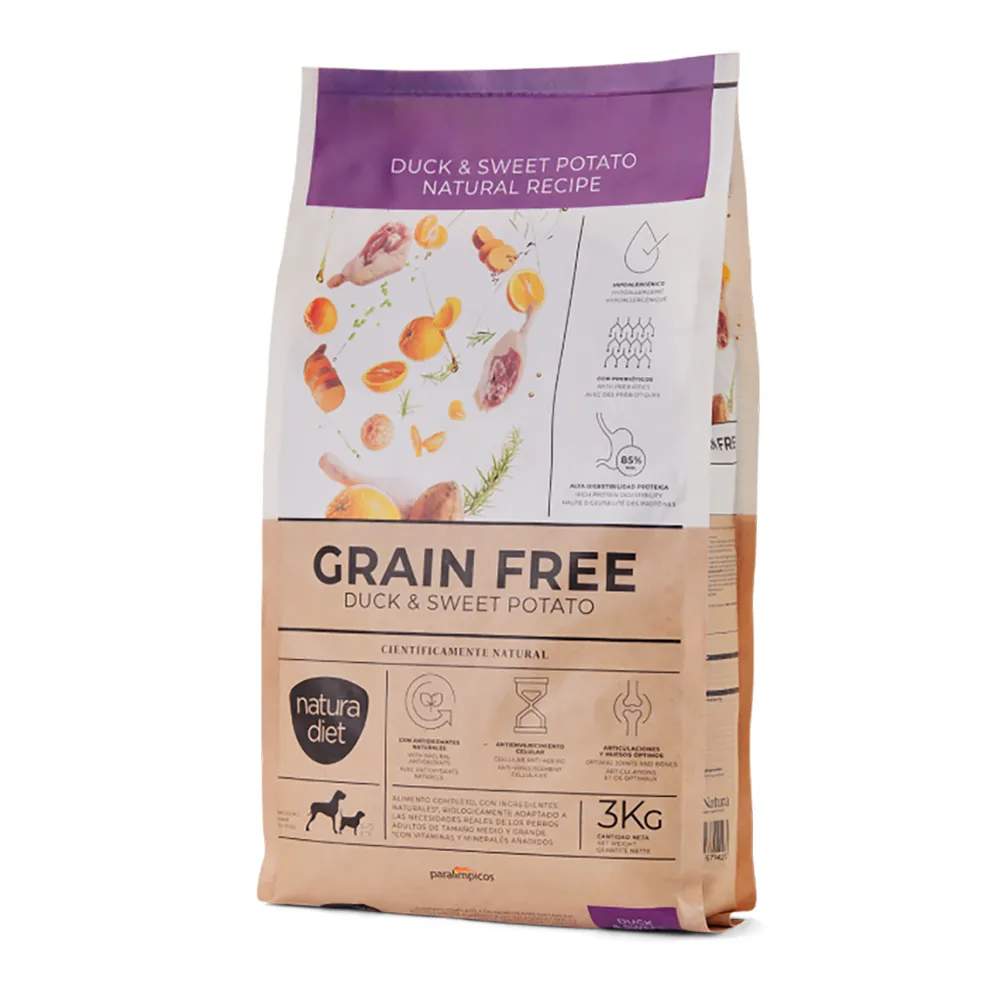 Natura Diet Grain Free Free Duck & Sweet Potato