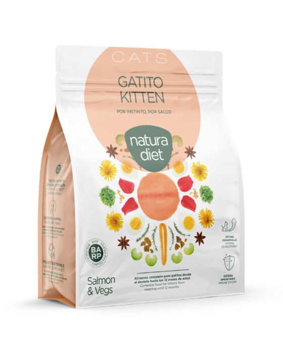Natura Diet Gatinhos - Salmão