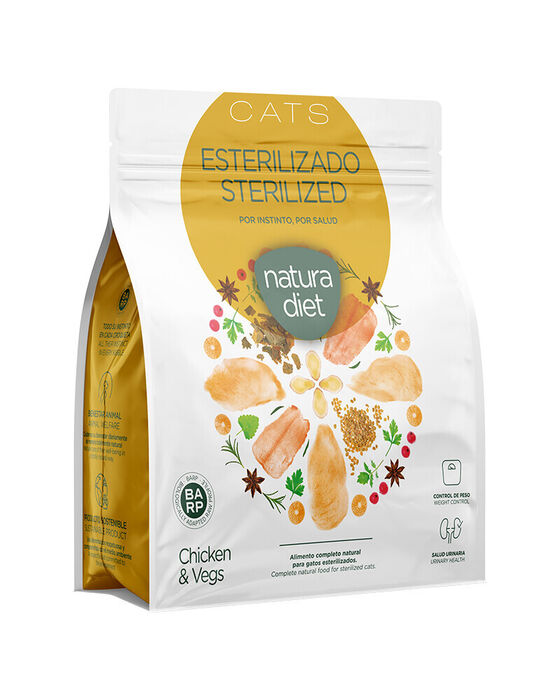 Natura Diet Gato Esterilizado - Frango