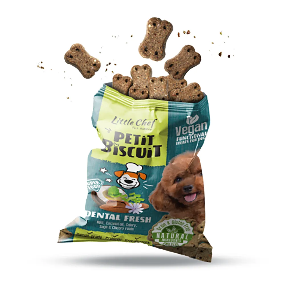 Natural Functional Grain Free Dog Treat for Dental Fresh - Little Chef Treats