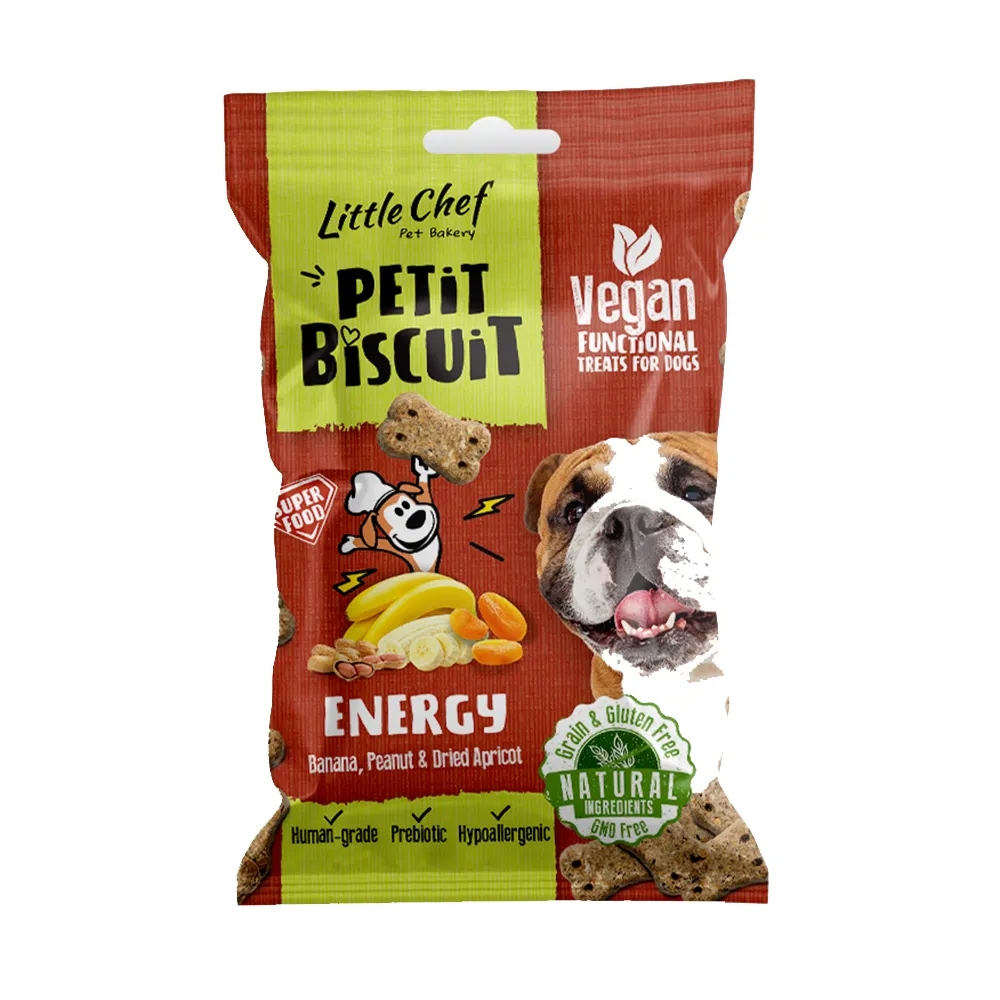 Natural Functional Grain Free Dog Treat for Energy - Little Chef Treats