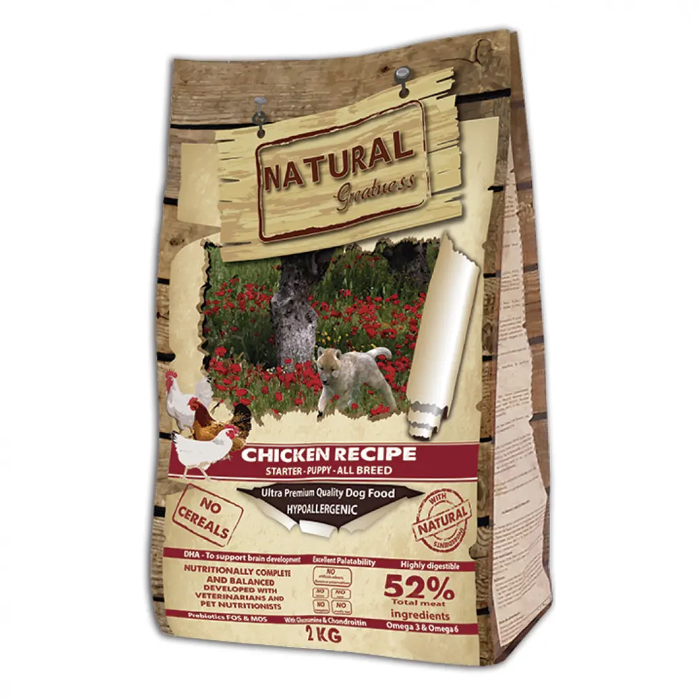 Natural Greatness Chicken Starter Puppy