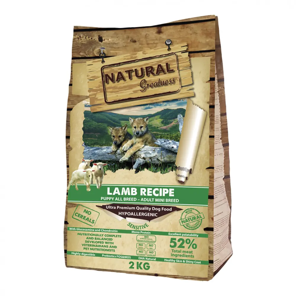Natural Greatness Lamb Sensitive Starter Puppy & Mini Adult