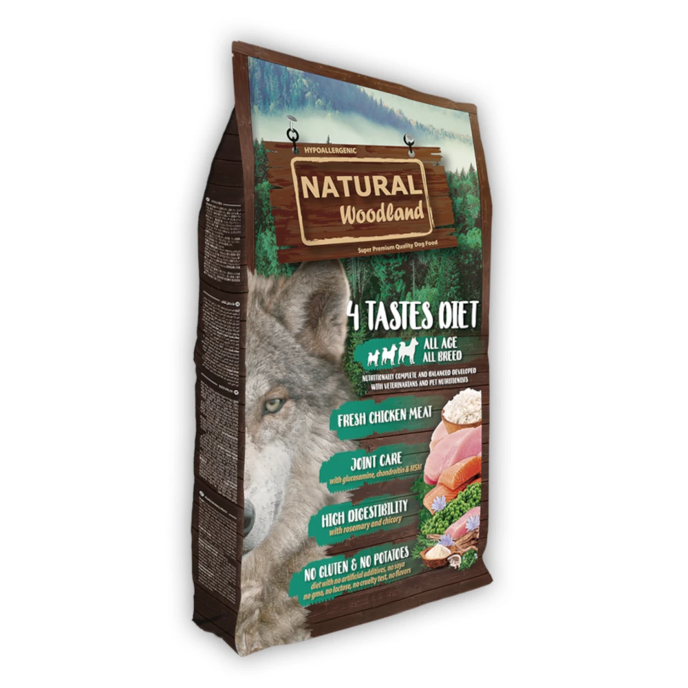 Natural Woodland 4 Tastes Diet
