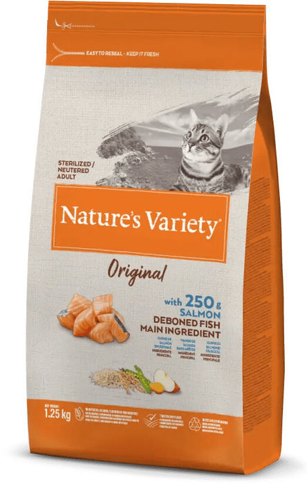 Natures Variety Original Gato Adulto Esterilizado - Salmão