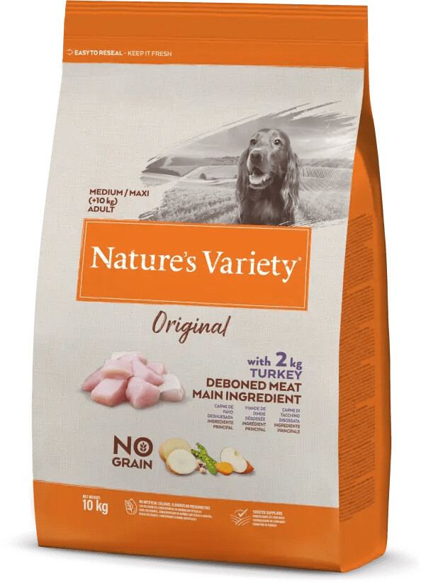 Natures Variety Original No Grain Cão Medium-Maxi Adulto - Peru 1