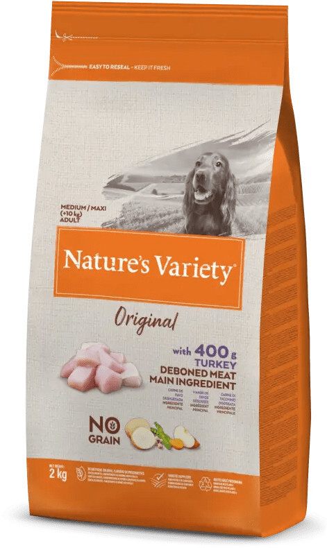 Natures Variety Original No Grain Cão Medium-Maxi Adulto - Peru 0