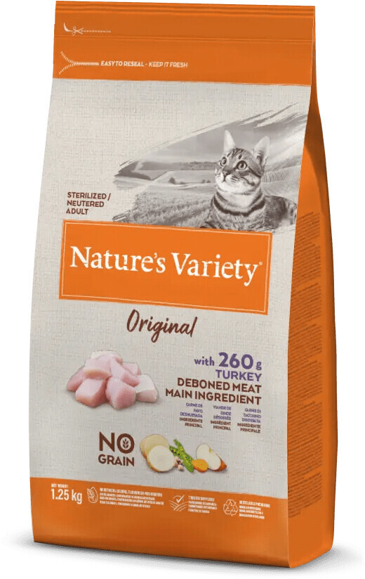 Natures Variety Original No Grain Gato Adulto Esterilizado - Peru 0