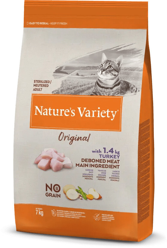 Natures Variety Original No Grain Gato Adulto Esterilizado - Peru 1