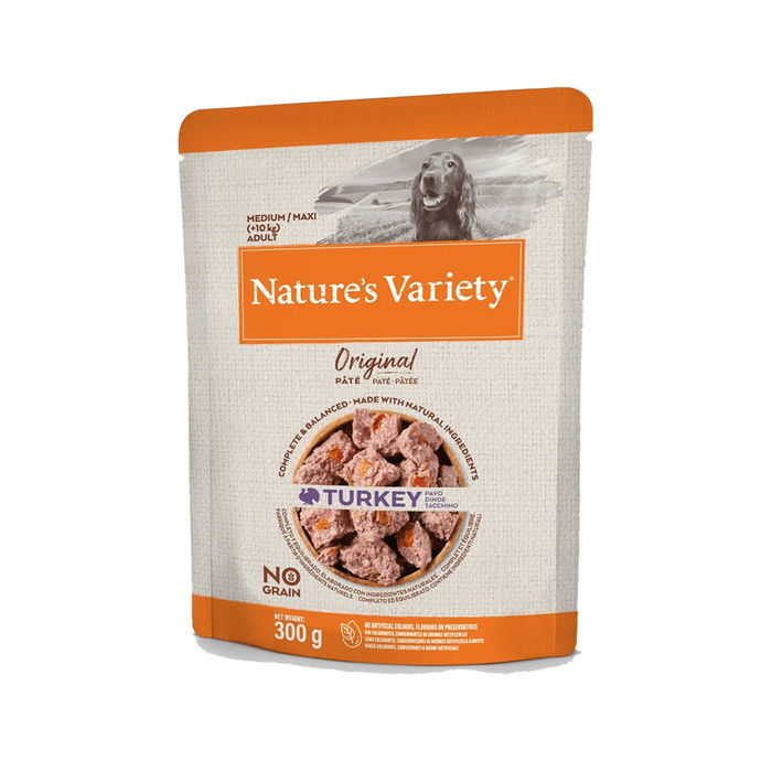 Natures Variety Original No Grain Patê Cão Medium-Maxi Adulto - Peru
