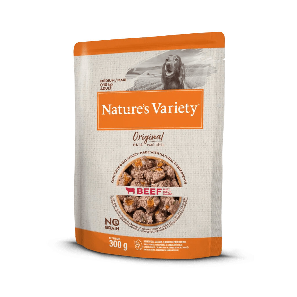 Natures Variety Original No Grain Patê Cão Medium-Maxi Adulto - Vaca 0