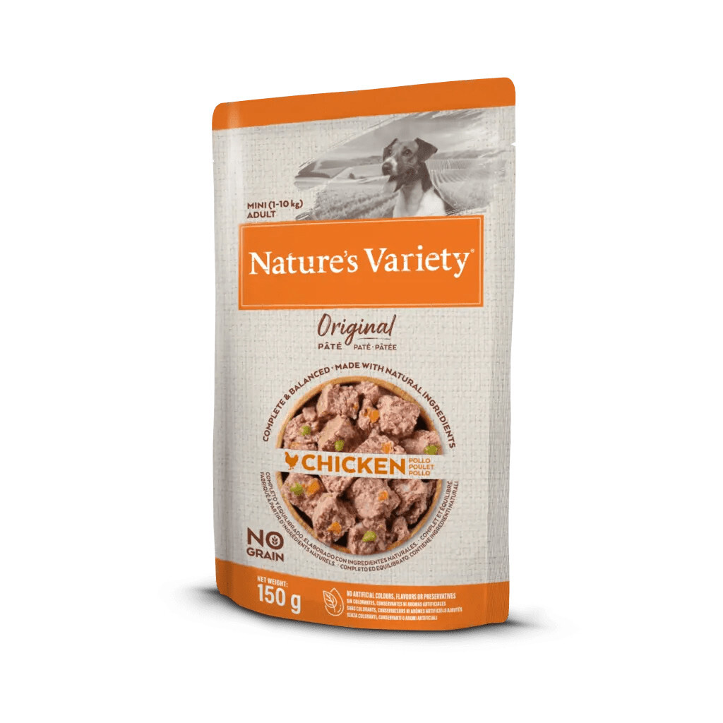 Natures Variety Original No Grain Patê Cão Mini Adulto - Frango 0