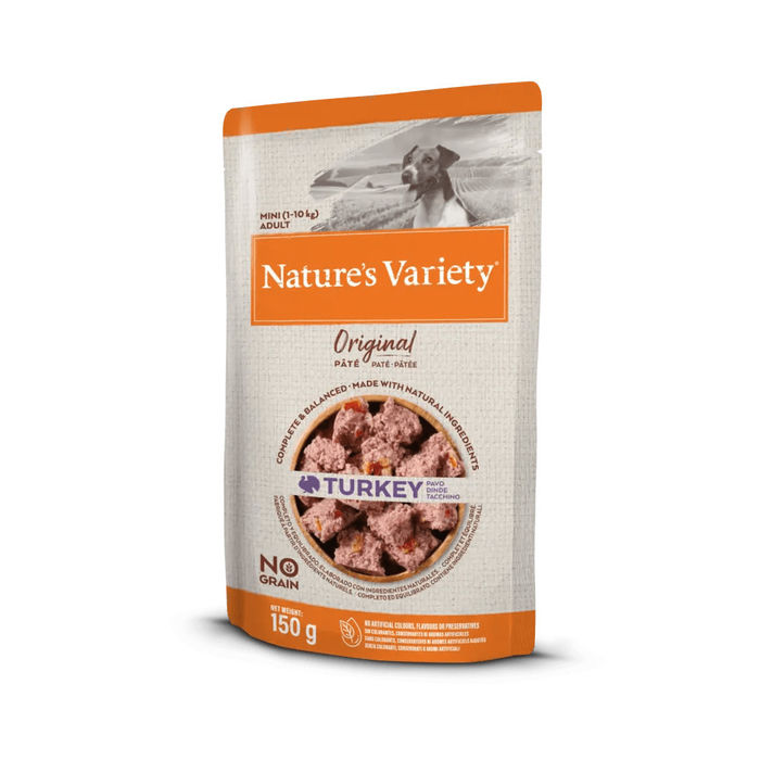 Natures Variety Original No Grain Patê Cão Mini Adulto - Peru