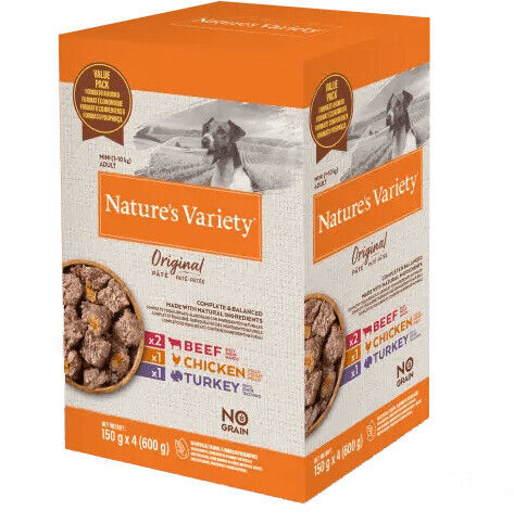 Natures Variety Original No Grain Patê Cão Mini Adulto - Multipack