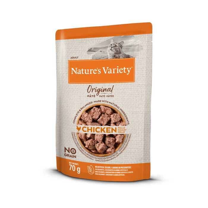 Natures Variety Original No Grain Patê Gato Adulto - Frango