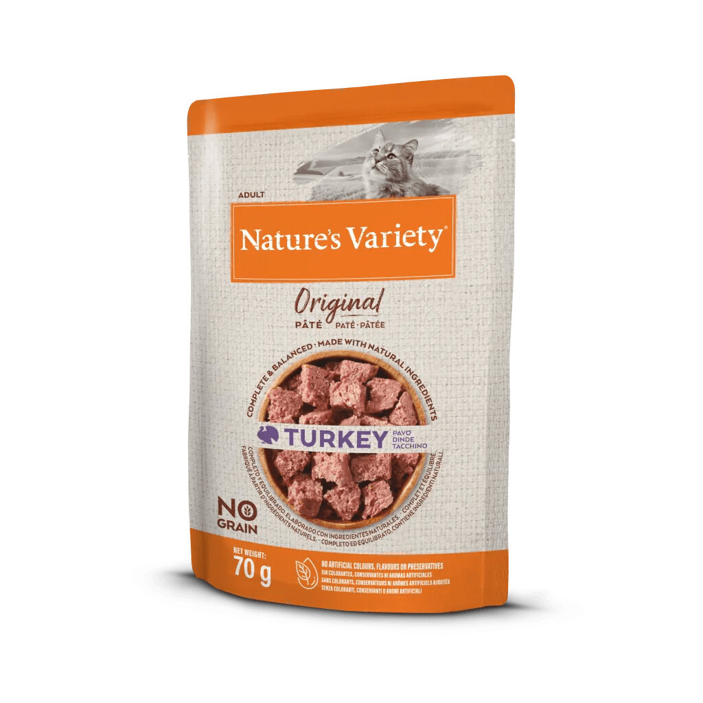 Natures Variety Original No Grain Patê Gato Adulto - Peru 0